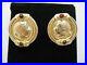 14k_Yellow_Gold_Vicenza_Coin_Earrings_With_Cabochon_Garnet_And_Omega_Backs_01_pc