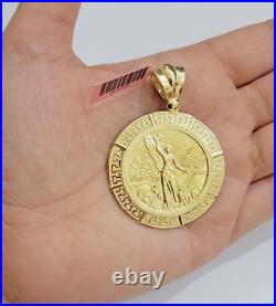 14kt Yellow Gold 1947 Mexican Centenario 50 Gold Pesos Copy Coin With Bezel SALE