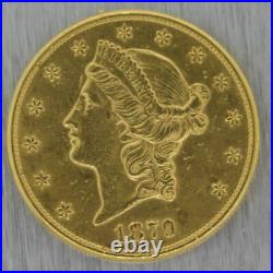 1879 Tiffany & Co. 22k Yellow Gold $20 Gold Liberty Spy Coin