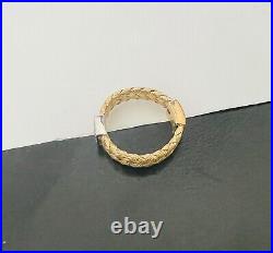18K Yellow Gold Roberto Coin Diamond Starburst Ring 0.05ctw
