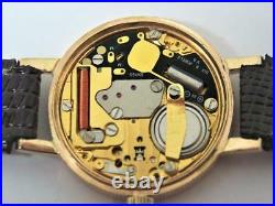 18k Yellow Gold CORUM Ladies Quartz Watch with $5 DOLLAR 24k Coin EXLNT SERVICED