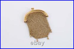 18k Yellow Gold Mesh Coin Purse (22.45g.)