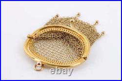 18k Yellow Gold Mesh Coin Purse (22.45g.)