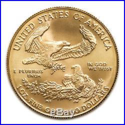 1999 American Gold Eagle 1/10 oz Uncirculated