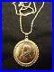 1_OZ_fine_pure_Gold_Krugerrand_Coin_14K_Pendant_Necklace_22_14K_rope_chain_Set_01_nwgw