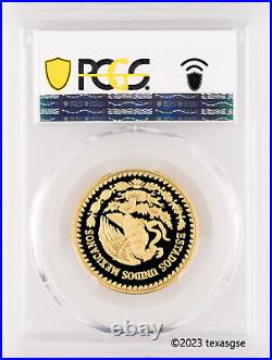 2023 (Mo) Mexico Libertad 1/2oz. 999 Gold First Day of Issue PCGS PR70