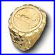 22K_FINE_GOLD_1_10_OZ_US_LIBERTY_COIN_in_14k_Yellow_Gold_Nugget_Mens_Ring_22_MM_01_iog