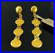 22k_Earrings_Solid_Gold_Ladies_Classic_Three_Tier_Coin_Shape_Design_E6627_01_ylah