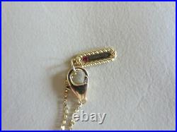 $2900 Roberto Coin 0.38 Ctw Diamond Station Barocco 18k Yellow Gold Necklace