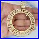 2_Ct_Pave_simulated_diamond_Coin_Bezel_Frame_pendant_14k_Yellow_Gold_Plated_01_vf