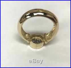 ATOCHA Coin Ring 14k Yellow Gold Sunken Treasure Shipwreck Jewelry Ladies Mens