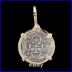 Atocha Sunken Treasure Jewelry Bogota Silver Coin Pendant