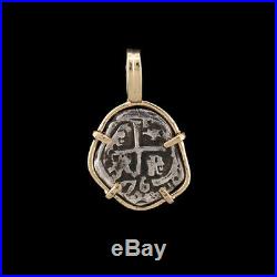 Atocha Sunken Treasure Jewelry Odd 1 Reale Silver Coin Pendant