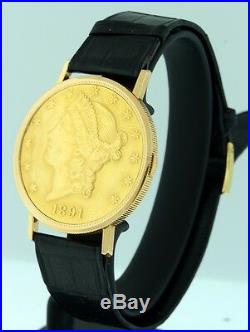 Audemars Piguet Hidden $20 Coin 18k Yellow Gold watch