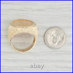 Authentic 1903 $2.50 Coin Ring 14k Yellow Gold 900 Gold Coin Men's Signet