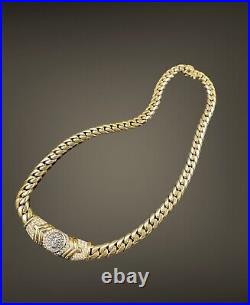 Bvlgari 18K Yellow Gold Diamond Monete Ancient Coin Necklace