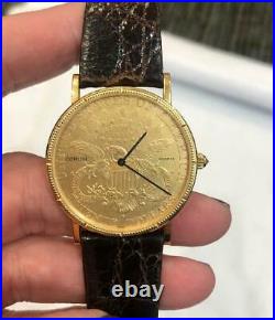Corum $20 Gold Coin Watch