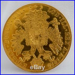FRANC. IOS. I. D. G. AVSTRIAE IMPERRATOR 13.9 GR 1915 Gold Coin