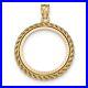 Genuine_14k_Yellow_Gold_Casted_Rope_Prong_1_4_oz_American_Eagle_Coin_Bezel_01_bh