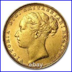 Great Britain Gold Victoria Sovereign Coins (Random) Avg Circ