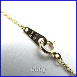 JEWELRY Coin Necklace Pendant 18K 24K Yellow Gold Used