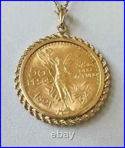 Krugerrand Coin Custom Fancy Wedding Women's Pendant 14K Yellow Gold Plated