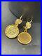 Ladies_21ct_Yellow_Gold_Coin_Dangle_Earrings_Pre_Owned_01_ne