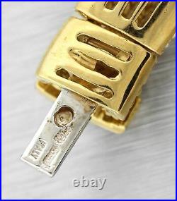 Ladies Italian Roberto Coin 18K Yellow Gold 16.00 8mm Collar Necklace