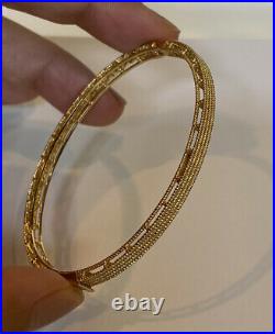 NEW Roberto Coin Barocco 18K Yellow Gold Bracelet (pouch) 7 $2400