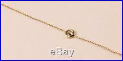 ROBERTO COIN 18K YELLOW GOLD 1-STATION 0.15ctw DIAMOND BY THE YARD NECKLACE