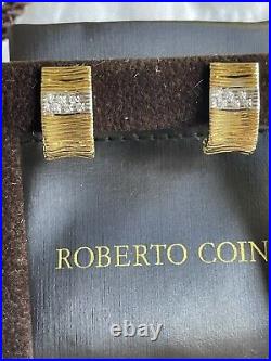 ROBERTO COIN new diamond earrings