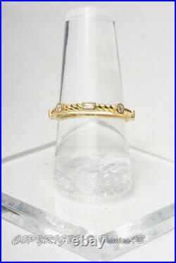 Roberto Coin 18KT Yellow Gold Multi-Shaped Diamond Band Ring Size 6.5