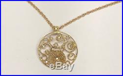 Roberto Coin 18K Gold Bollicine Pendant Necklace withDiamonds