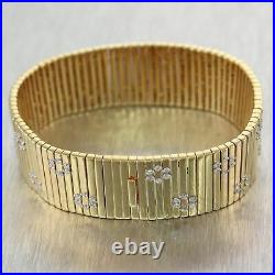 Roberto Coin 18k Yellow Gold 1.48ctw Diamond Fantasia Collection Bracelet