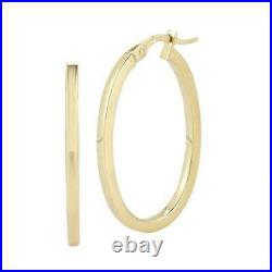 Roberto Coin 18k Yellow Gold 25MM Perfect Hoop Earrings
