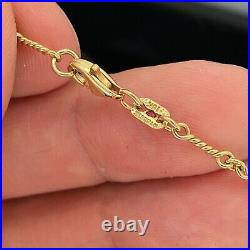 Roberto Coin 18k Yellow Gold Vintage Diamond Necklace 1/3ctw New $4200