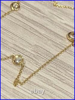 Roberto Coin 18k yellow Gold Necklace Diamonds
