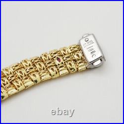 Roberto Coin Appasionista Bracelet 18K Yellow Gold 7 Inch MSRP $9200