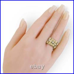 Roberto Coin Appassionata Diamond 18K Yellow Gold Flex Ring