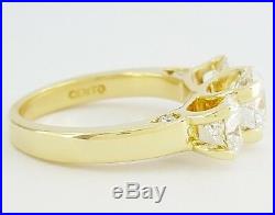 Roberto Coin Cento 18K Gold 3.28 ct Diamond Three Stone Engagement Ring Rtl $45k