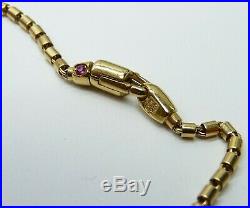 Roberto Coin Cento 18K Yellow Gold & Diamond Designer Necklace FREE SHIPPING