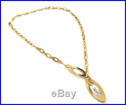 Roberto Coin Chic and Shine Lariat Diamond Necklace in 18K