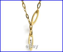Roberto Coin Chic and Shine Lariat Diamond Necklace in 18K