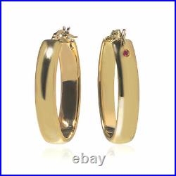 Roberto Coin Classic 18k Yellow Gold Earrings 915346AYER00