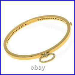 Roberto Coin Classica Parisienne 18k Yellow Gold Diamond Bracelet 7772842AYBAX