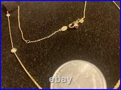 Roberto Coin Diamond & 18K Yellow Gold Station Necklace/18