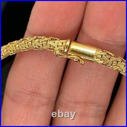 Roberto Coin Diamond 18K Yellow Gold Woven Silk Diamond Collar Necklace $10,000