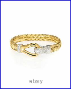 Roberto Coin Primavera 18k Yellow Gold Diamond 0.4ct Bracelet 5573805AJBAX