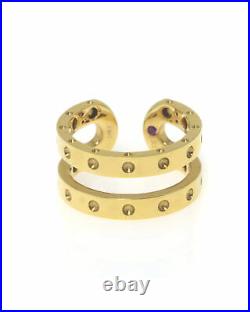 Roberto Coin Symphony 18k Yellow Gold Ring Sz 6.5 7771657AY650