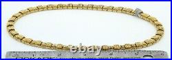 Roberto Coin heavy 18K YG 0.25CT VS1/F diamond necklace